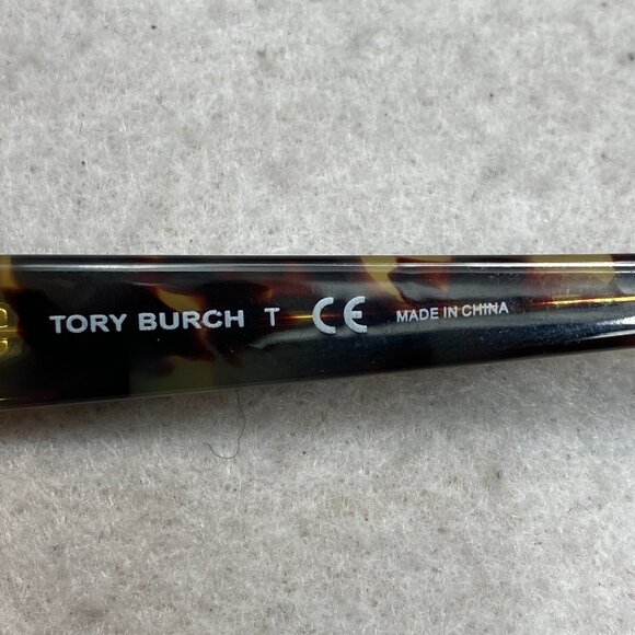 Tory Burch TY 7142 1795/13 Sunglasses Women's Brown Tortoise 57-13-135 Gold Logo - Picture 7 of 15